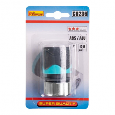 Žarnos jungtis ABS/ALU 1/2" 6 Richmann 2 Žarnos jungtis ABS/ALU 1/2" 6 Richmann 2