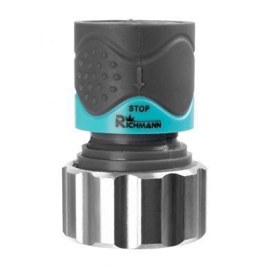 Žarnos jungtis ABS/ALU 3/4" Stop-system Žarnos jungtis ABS/ALU 3/4" Stop-system