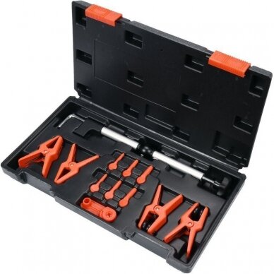 Žarnų blokavimo rinkinys | metaliniams ir lankstiems vamzdeliams | 12 vnt. (YT-08392) Žarnų blokavimo rinkinys | metaliniams ir lankstiems vamzdeliams | 12 vnt. (YT-08392)