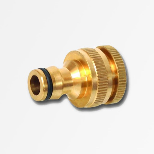 Žalvarinė jungtis čiaupui 1/2" Žalvarinė jungtis čiaupui 1/2"