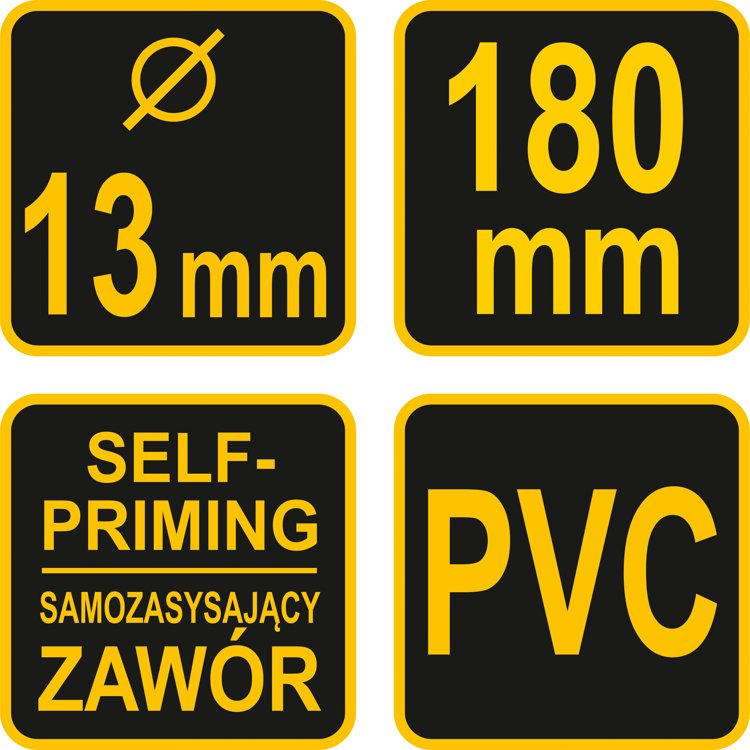 Žarna su atbuliniu vožtuvu Vorel, 180 cm 3 Žarna su atbuliniu vožtuvu Vorel, 180 cm 3