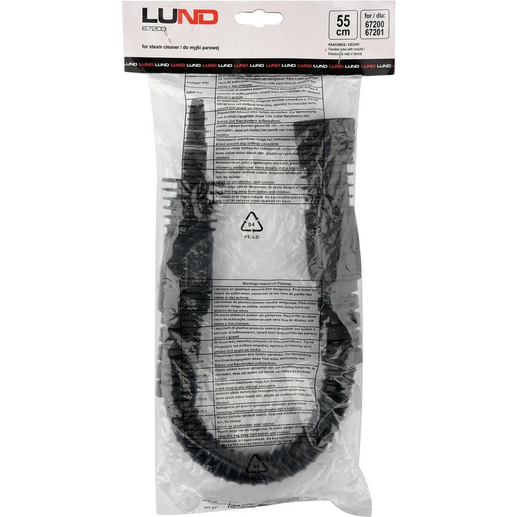 Žarna 55 cm garų įrenginiui Lund (skirta 67200, 67201) 2 Žarna 55 cm garų įrenginiui Lund (skirta 67200, 67201) 2