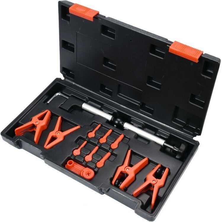 Žarnų blokavimo rinkinys | metaliniams ir lankstiems vamzdeliams | 12 vnt. (YT-08392) Žarnų blokavimo rinkinys | metaliniams ir lankstiems vamzdeliams | 12 vnt. (YT-08392)