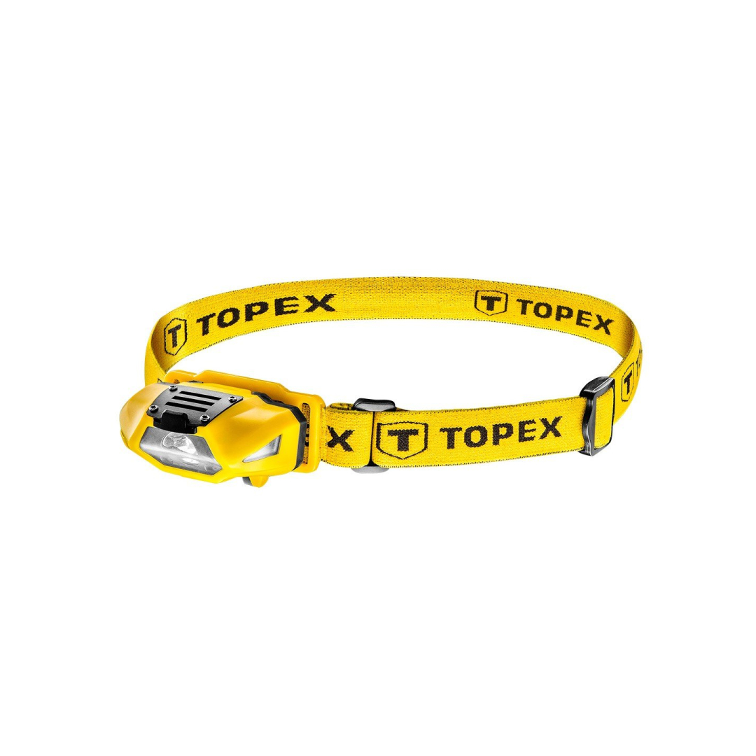 Žibintuvėlis ant galvos  70lum, baltas + raudonas, 1xAA