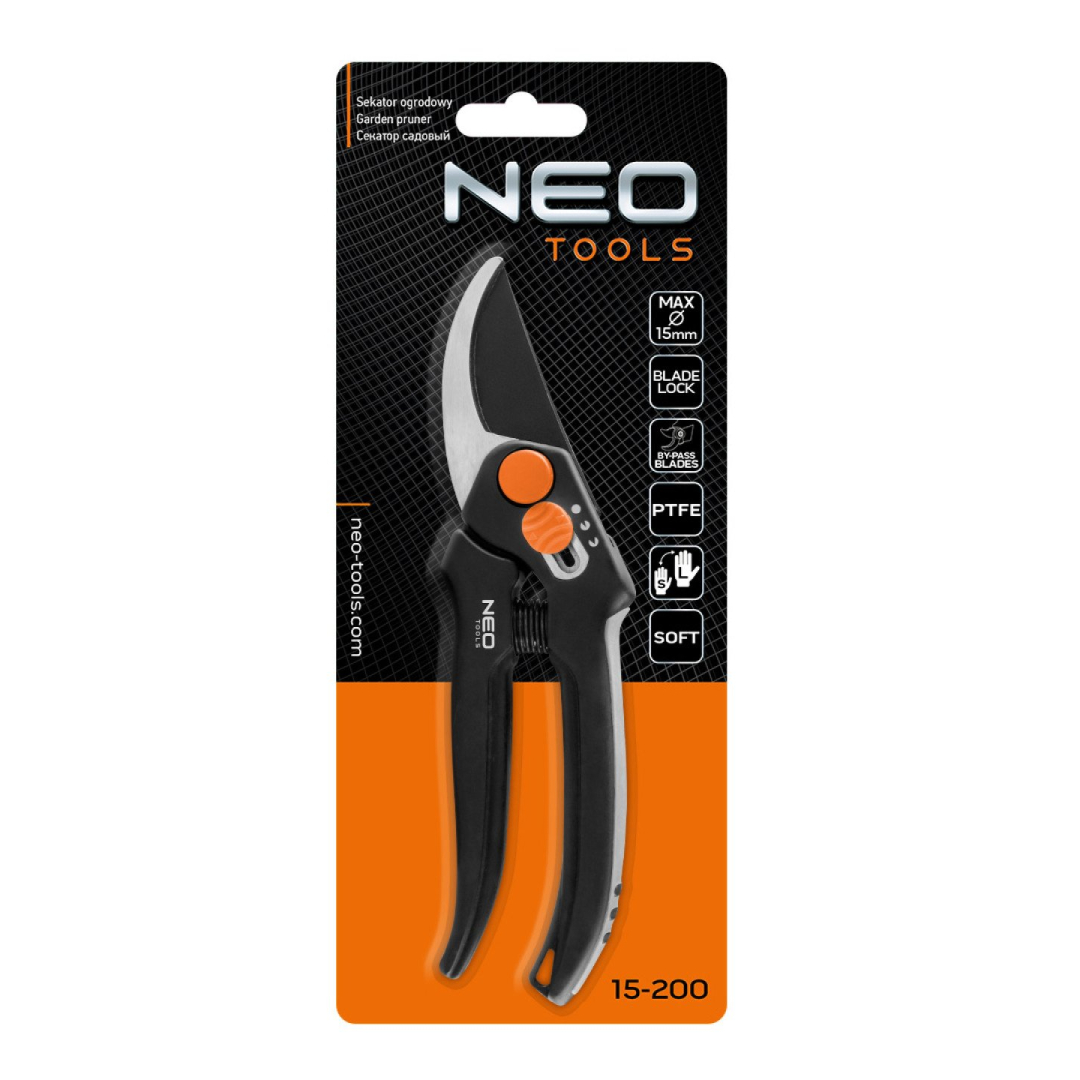 Žirklės 185 mm, diapazonas iki 15 mm 1