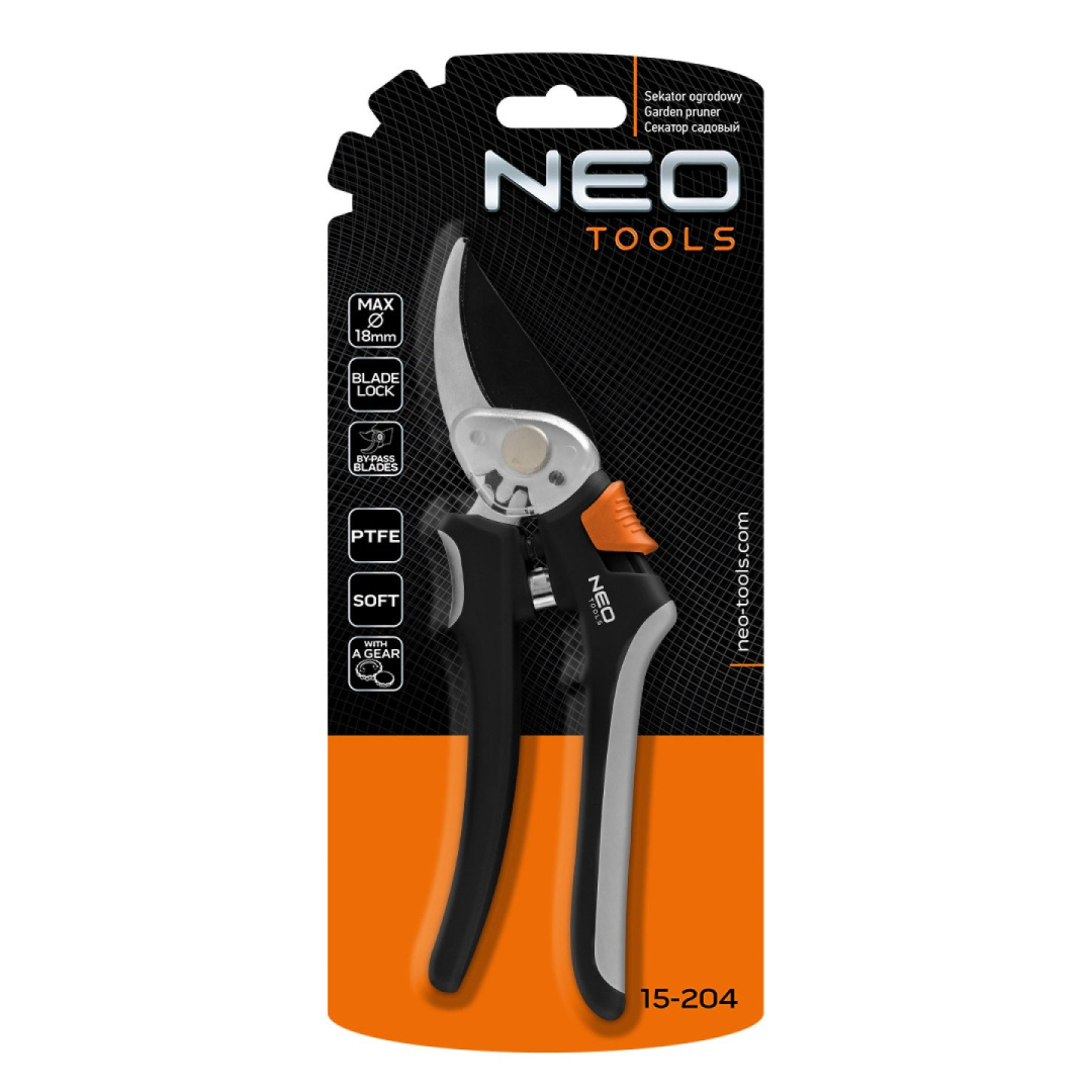 Žirklės 200 mm, diapazonas iki 18 mm, su pavara 1 Žirklės 200 mm, diapazonas iki 18 mm, su pavara 1