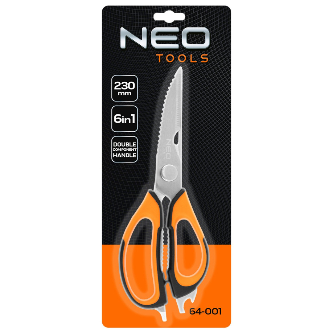 Žirklės 230 mm 6 in 1 1 Žirklės 230 mm 6 in 1 1