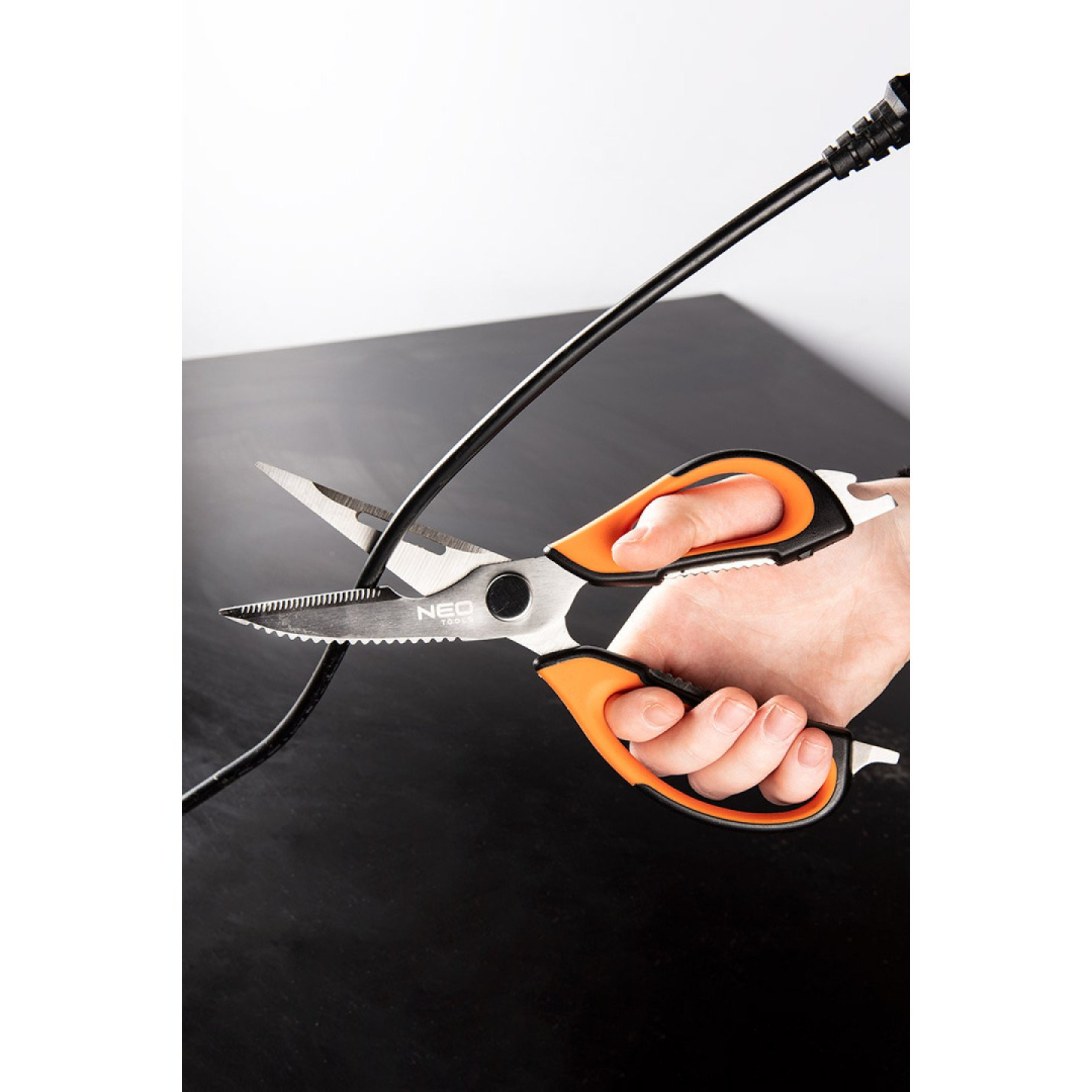 Žirklės 230 mm 6 in 1 7