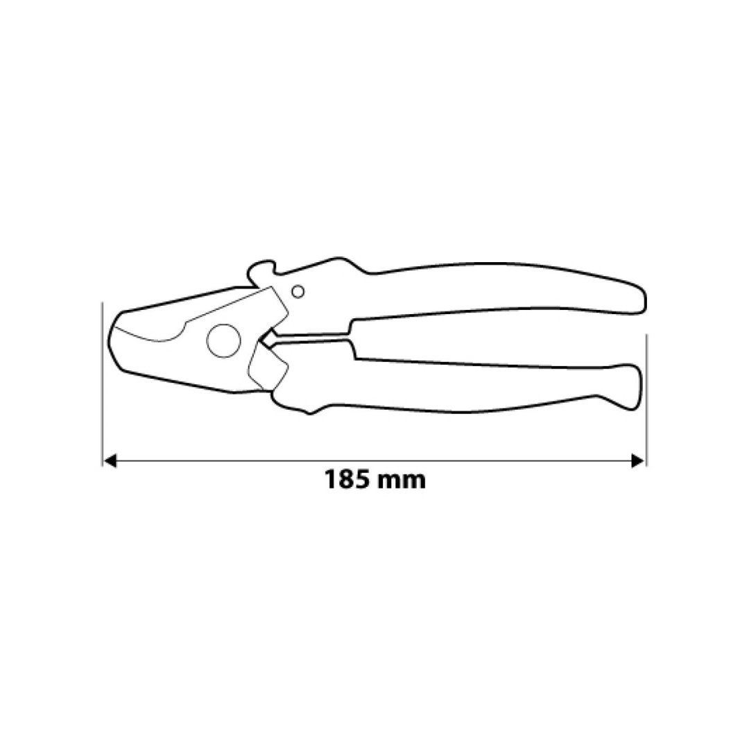 Žirklės kabeliams  185mm, 6