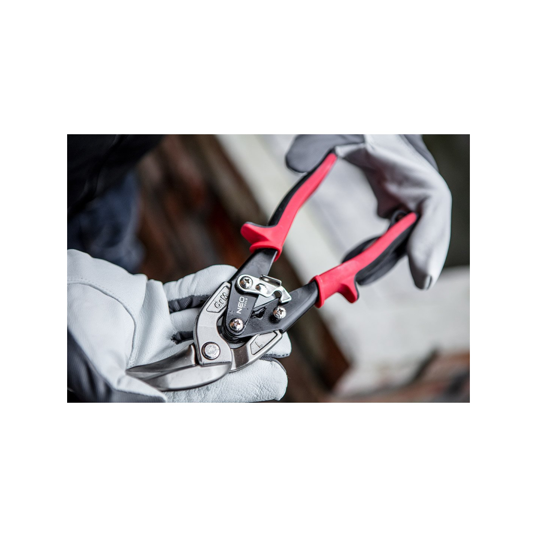 Žirklės skardai, 250mm, kairinės 4