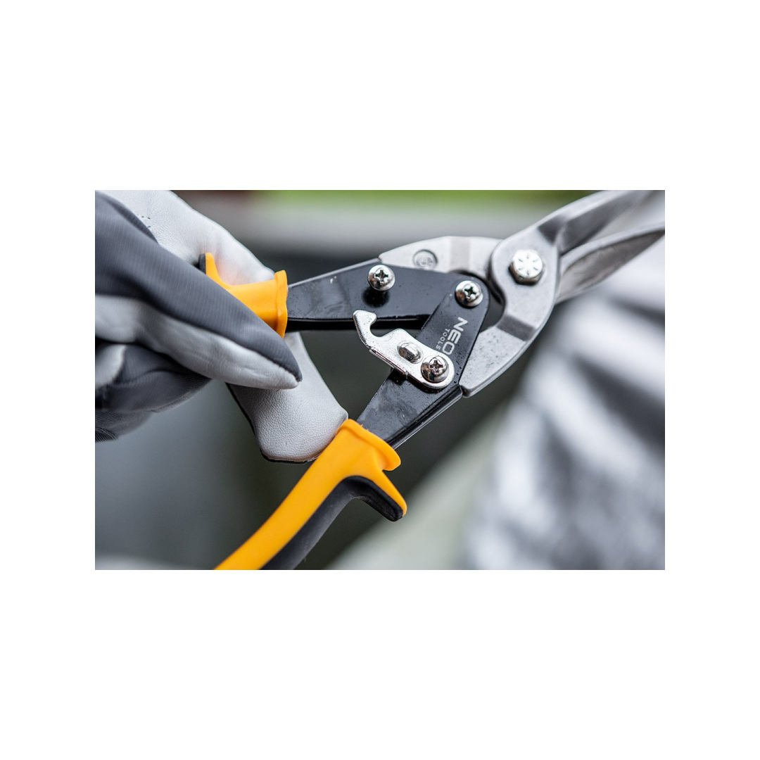 Žirklės skardai, 250mm, tiesios 4