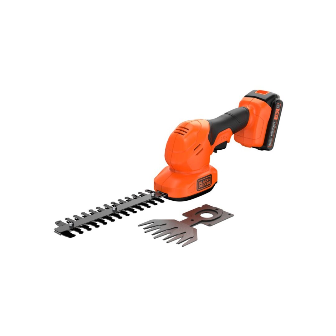 Žirklės/krūmapjovė, 1x2aH, 1a įkroviklis , BCSS18D1-QW, 1 X 2AH, Black&Decker Žirklės/krūmapjovė, 1x2aH, 1a įkroviklis , BCSS18D1-QW, 1 X 2AH, Black&Decker