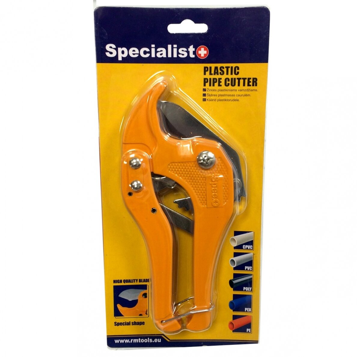 Žirklės plastikiniams vamzdžiams 42 mm 2