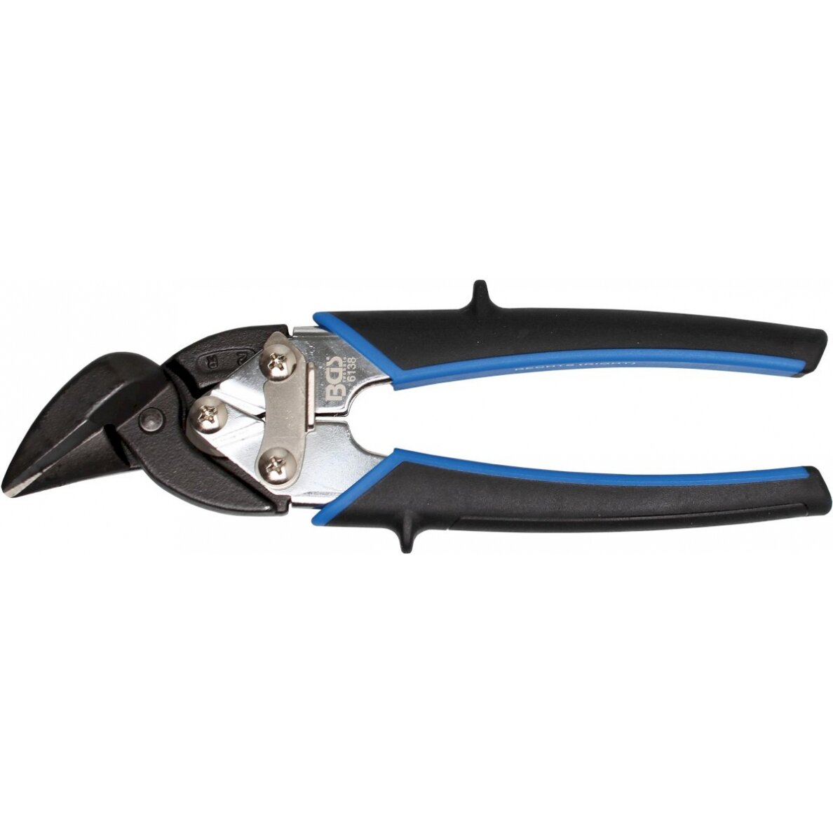 Žirklės skardai mini | dešinysis kirpimas | 195 mm (6138)