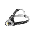 Žibintuvėlis ant galvos  3W LED COB, baterijos 3xAAA