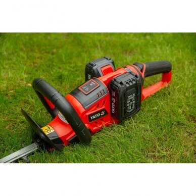 Žirklės gyvatvorei | 55CM 2X18V | be baterijų (YT-828353) 5 Žirklės gyvatvorei | 55CM 2X18V | be baterijų (YT-828353) 5