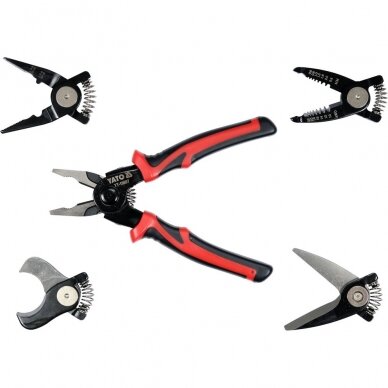 Žirklės / replės elektrikui | 5 viename (YT-19697) 2 Žirklės / replės elektrikui | 5 viename (YT-19697) 2