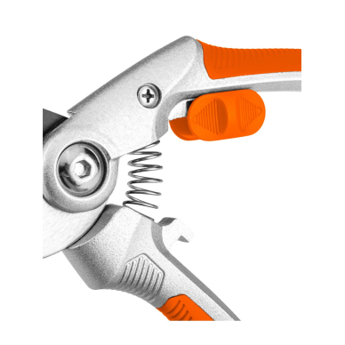 Žirklės su antgaliu, 210 mm, iki 20 mm diapaz, alium, TPR guma dengta rank 1 Žirklės su antgaliu, 210 mm, iki 20 mm diapaz, alium, TPR guma dengta rank 1