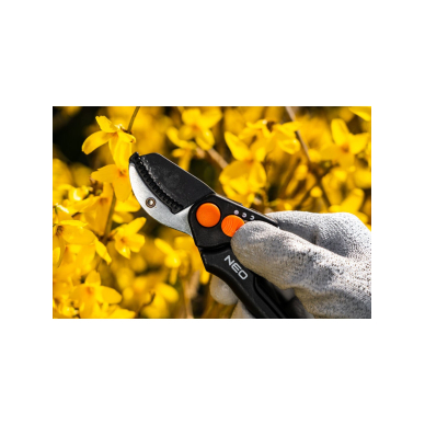 Žirklės su antkakliu 185 mm, diapazonas iki 15 mm, reguliuojami tarpa 3 Žirklės su antkakliu 185 mm, diapazonas iki 15 mm, reguliuojami tarpa 3