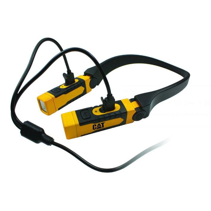 Įkraunamas kaklo LED prožektorius CAT CT7105, 300LM 1 Įkraunamas kaklo LED prožektorius CAT CT7105, 300LM 1
