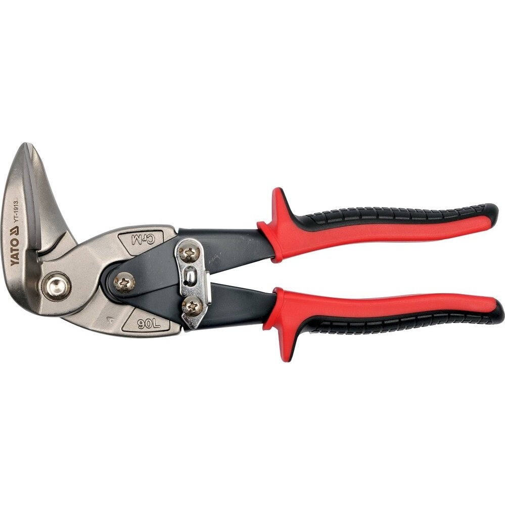 Žirklės skardai kampinės | 90°/ kairinės | 225 mm (YT-1913)