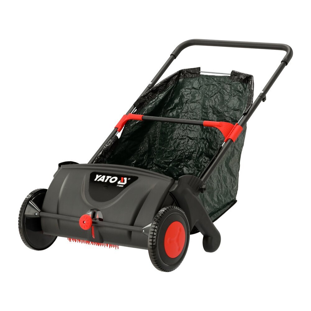 Žolės ir lapų surinktuvas mechaninis | 40 cm | 100 l (YT-86660) 1