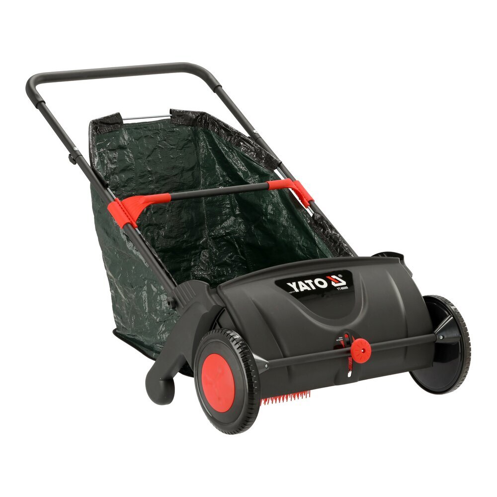 Žolės ir lapų surinktuvas mechaninis | 40 cm | 100 l (YT-86660) 2