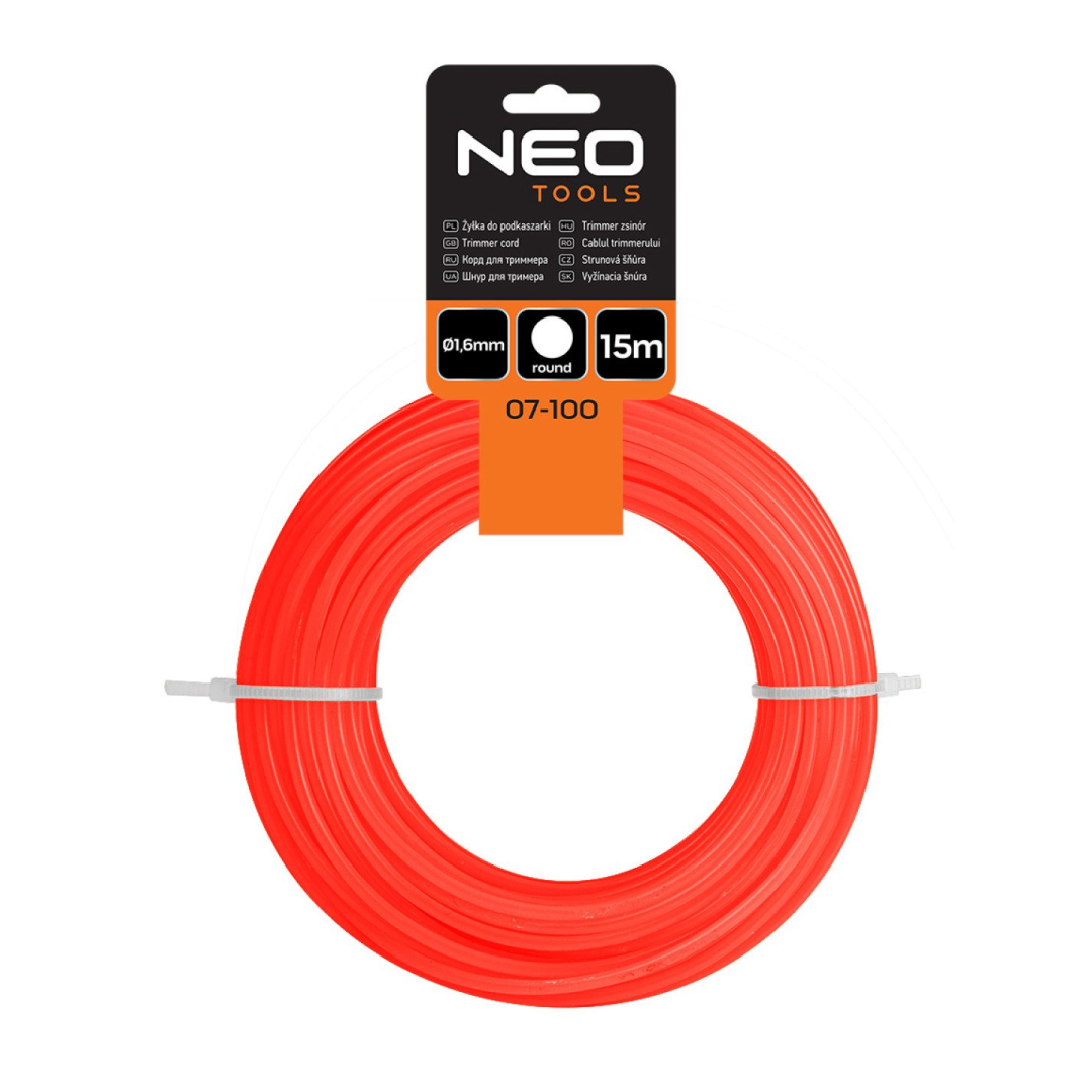 Žoliapjovės laido Ø 1,6 mm, ilgis 15 m 1