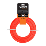 Žoliapjovės laido skersmuo 2,4 mm, ilgis 15 m