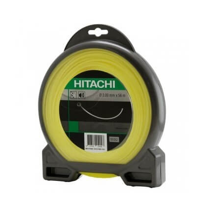 Žoliapjovės galvutės valas HITACHI, 3 mm, 56 m Žoliapjovės galvutės valas HITACHI, 3 mm, 56 m