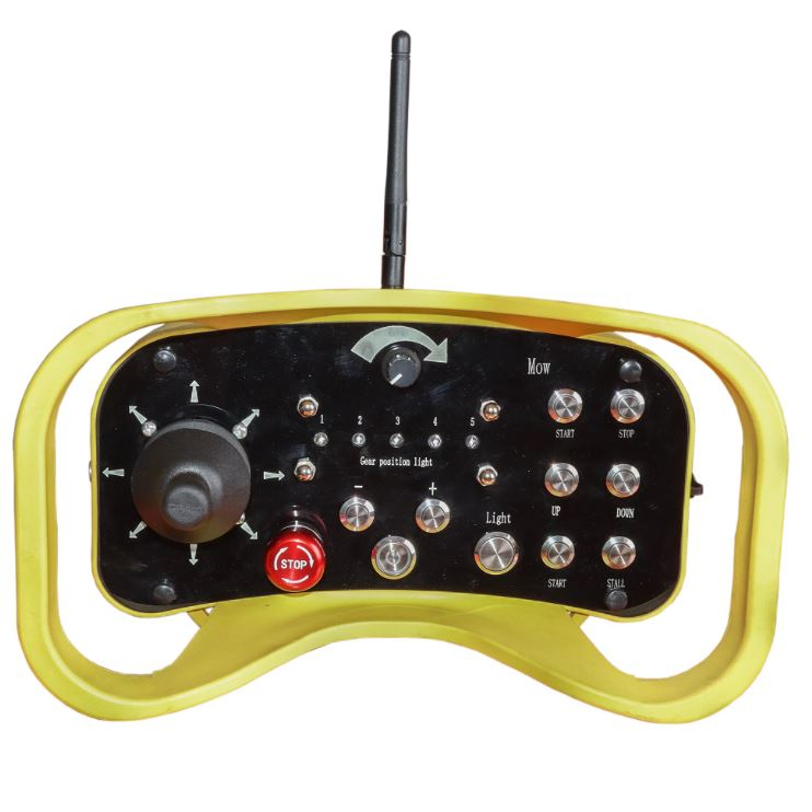 Nuotoliu valdomas mulčeris - žolės smulkintuvas AGROSSI-Pro RM-860V, 18 kW 4