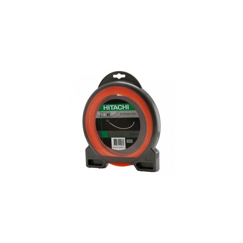 Žoliapjovės galvutės valas, apvalus 2,4mm HITACHI 15 m Žoliapjovės galvutės valas, apvalus 2,4mm HITACHI 15 m