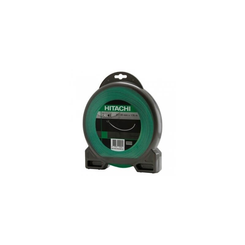 Žoliapjovės galvutės valas, kvadratinis 2mm HITACHI 15 m Žoliapjovės galvutės valas, kvadratinis 2mm HITACHI 15 m