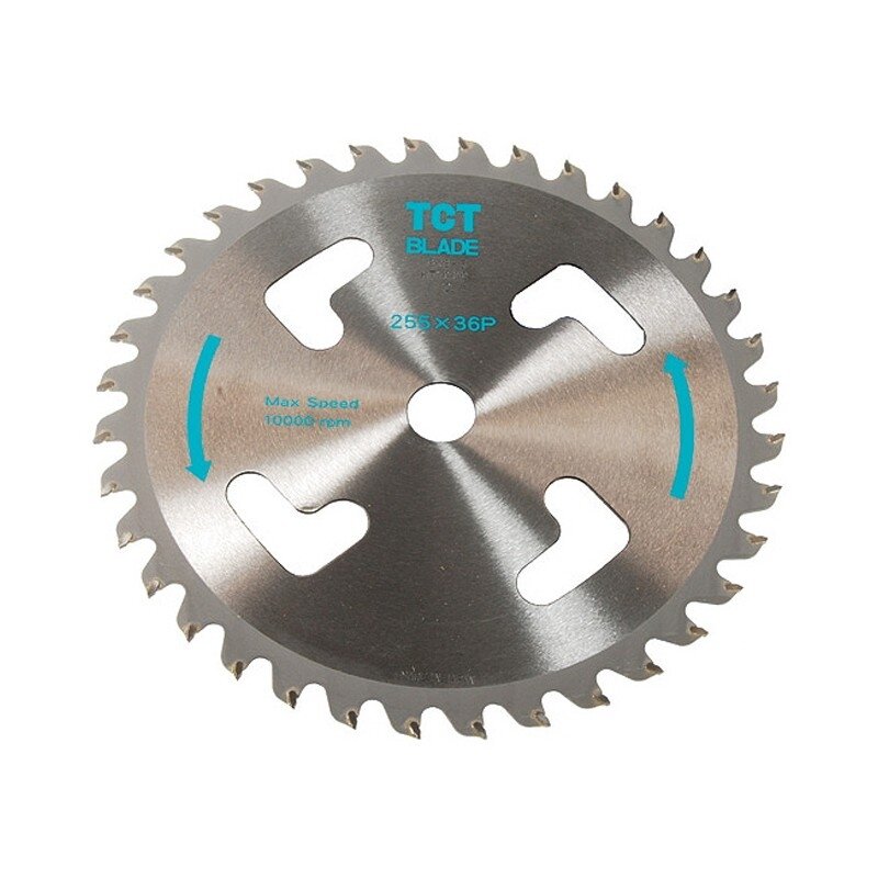 Žoliapjovės peilis BLUE BIRD 255x2x25,4mm Z36 Žoliapjovės peilis BLUE BIRD 255x2x25,4mm Z36